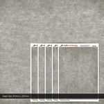 WEATHERED LIGHT GREY CONCRETE YARD PAPER FOR 1:50 SCALE DIECAST TX199-50