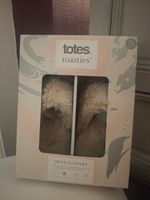 totes toasties mule slippers. size L 7/8.