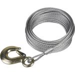 10m Winch Cable - 540kg Capacity - Suitable For ys04585 Geared Hand Winch