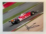 Jody Scheckter Signed Autograph photo Formula 1 Motor Racing Sport NEW LOW PRICE