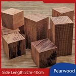 Solid Rectangular Wooden Block Natural Untreated Unpolished Wood 3cm-10cm