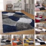 New Modern Large Shaggy Rugs Hallway Living Room Runner Rugs Bedroom Carpet Mats