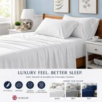 Luxury Thermal Flannelette Flat Sheet 100% Brushed Cotton Bedding All Sizes UK