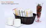 Pack of 12 Cotton Terry Tea Towels 100% Egyptian Kitchen Dish Cleaning Cloth UK