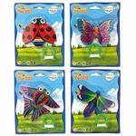 Mini Kite Butterfly Flying Fish Ladybird Toy Girls Boys Kids Outdoor Beach Fun