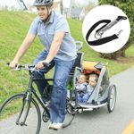 Durable Bike Trailer Hitch Coupler Steel Connector for Universal Bicycles