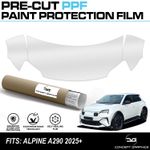 Bonnet & Wings Half Stone Chip Guard PPF Paint Protection Film for Alpine A290