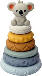 Kyoot Silicone Koala Stacker Stacking Rings Toddler Toy Baby 6 Months+ Baby Gift