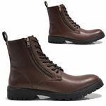 MENS WALKING HIKING CASUAL POLICE WORK SECURITY MILITARY WINTER ANKLE BOOTS SIZE