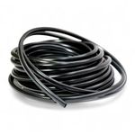 Black PVC Cable Sleeving Tubing Flexible Wire Loom Harness Automotive Electrical