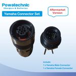4-pin Yamaha Battery Charge Connector set only for Haibike Sduro E-Bike repair