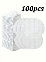 100PCS Underarm Sweat Pads – Anti Sweat Armpit Pads for Men & Women