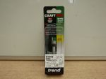 TREND C121GX1/4TC C121G 3/8" GUIDED TEMPLATE PROFILER ROUTER BIT  1/4" SHANK