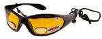 Remaldi UV 400 Polarised Fishing glasses +2.50 Bifocal Amber Lens