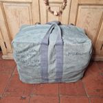 Vintage Kit Bag Flyers Green US Military Duffel Pilot Made In USA