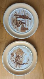 Pair Of Grimwades World War 1 Hanging Plates - Bruce Bairnsfather Ware Old Bill