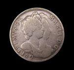 1692 BATTLE OF LA HOGUE 26mm SILVER MEDAL - BY ROETTIER