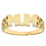 9ct Yellow Gold Mum Ring By Citerna