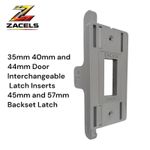 Adjustable Tubular Latch Jig Router Template for 35mm 40mm and 44mm Doors