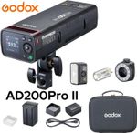 Godox AD200Pro II HSS TTL 2.4GHz Wireless Camera Pocket Flash Light Speedlite