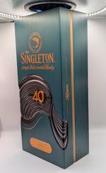The Singleton 40 Year Old Glen Ord Empty Presentation Case Zacapa Casks NWOT BNW
