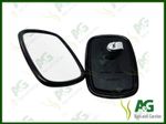 Mirror Head 7" x 5" Universal Tractor Digger Dumper Land Rover 2 Pcs