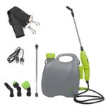 5L Electric Garden Sprayer Battery Powered Sprayer with 3 Mist Nozzles Sprayer