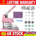 25/32/58MM New DIY Manual Badge Pin Button Maker Badges Making Machine Set