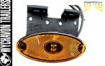 Brian James Aspock Flatpoint 2 Amber LED Marker Light Lamp 12V QTY 1