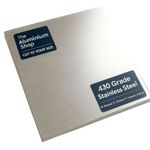 Stainless Steel Sheet Metal Plate Brushed 0.9mm 1.2mm 1.5mm 2mm Various Sizes