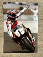 MICK DOOHAN HAND SIGNED 12X8” PHOTO REPSOL HONDA 500CC 5 X WORLD CHAMPION