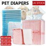 50/100/200x Large Puppy Training Pads Toilet Pee Wee Mats Pet Dog Cat Absorbent