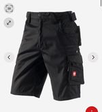 Strauss Work Shorts Cargo Shorts #65113 Black Size 50