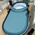 Icandy Peach Main Carrycot peacock    fits on ICandy Peach 1,2,3 & 4 Model