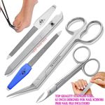 Toe Nail Scissors Extra Long Handle Pedicure Manicure Chiropody Podiatry Scissor
