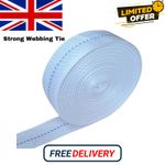 1 x 20M Long x 45mm wide Strong Webbing Tie roll for removals / storage