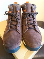 Men's Gore-Tex Brown Lace Up Ankle Boots with Padded Collar, Round Toe