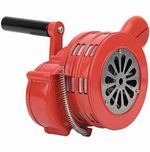 Hand Crank Emergency Siren 120dB Portable Alarm Prepper Survival Fire Raid Loud