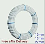 SALE! Pushfit plumbing pipe 10/15/22mm Hep20/polypipe JG speedfit compatible