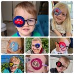 Kids Orthoptic Eye Patch For Amblyopia Lazy Eye Occluder Therapy Treatment