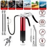 Grease Pistol Kit 6000-10000PSI Grease Gun 14 oz Heavy Duty High Pressure UK