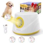 Dog Automatic Ball Launcher With 3 Balls Pet Ball Thrower Interactive Game