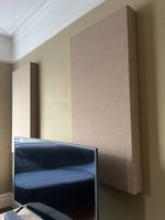 Acoustic Sound Panel Absorbers - Professional Cinema & Studio - 120x60x10cm
