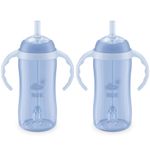 NUK Learner Straw Cup 10oz - Toddler Cup with Soft Straw for Easy Drinking