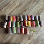 Large Latch Hook Rug Wool Bundle Mixed Colours Craft Yarn Rug Making - 25 yarn