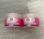 Mainline Fluoro Pop-Ups Boilies Pink & White 14mm mini Link, 2 Pack Carp fishing