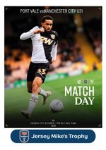 PORT VALE v MANCHESTER CITY U21 27 October 2026 EFL Trophy FAN edit