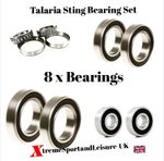 8 x TALARIA STING BEARING SET HEADSET SWING ARM FRONT-REAR WHEELS ALL MODELS