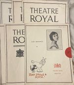 6 x THEATRE ROYAL BRIGHTON programmes job lot with free P & P
