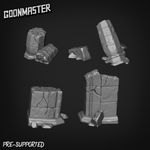 Building Ruins - Basing Kit/ Basing Bits/ Tufts/ Model Scenery/ Goon Master